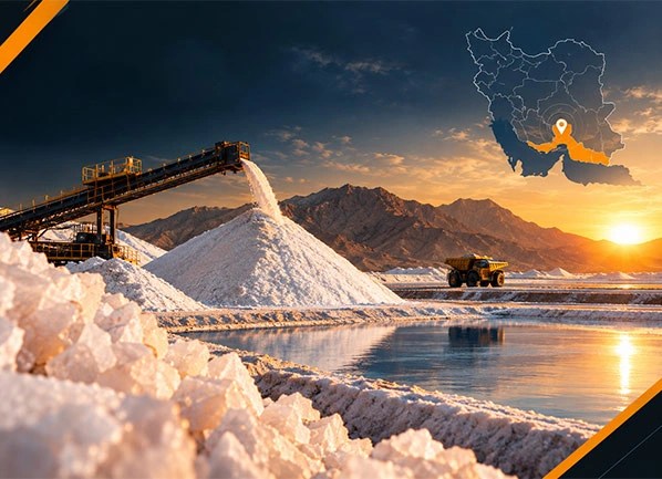 اکتشاف و بهره برداری بزرگترین معدن نمک استان هرمزگان